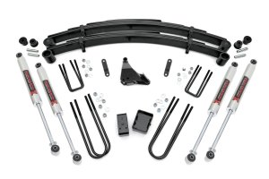 Ford F-350 Super Duty Suspension Lift Kit - Front + Rear - Rough Country - 6 Inch Lift + Rear Blocks | M1 | Premium N3 Shocks - '99-'04 Ford F-350 Super Duty Suspension Lift Kit - Front + Rear - Rough Country - 6 Inch Lift + Rear Blocks | M1 | Premium N3 Shocks - '99-'04
